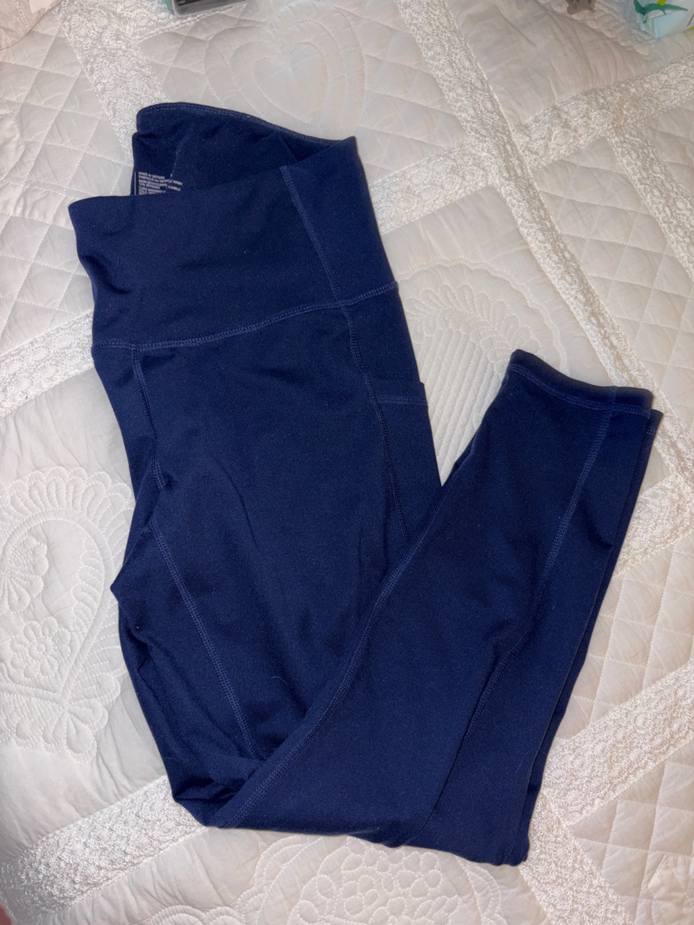 Fabletics Zella Deep Navy Performance Leggings